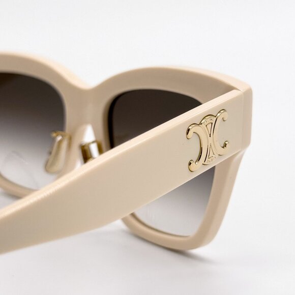 NEW CL40253F 25F IVORY WOMEN SUNGLASSES CELINE - Picture 6 of 9